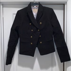 Cropped tailored jacket